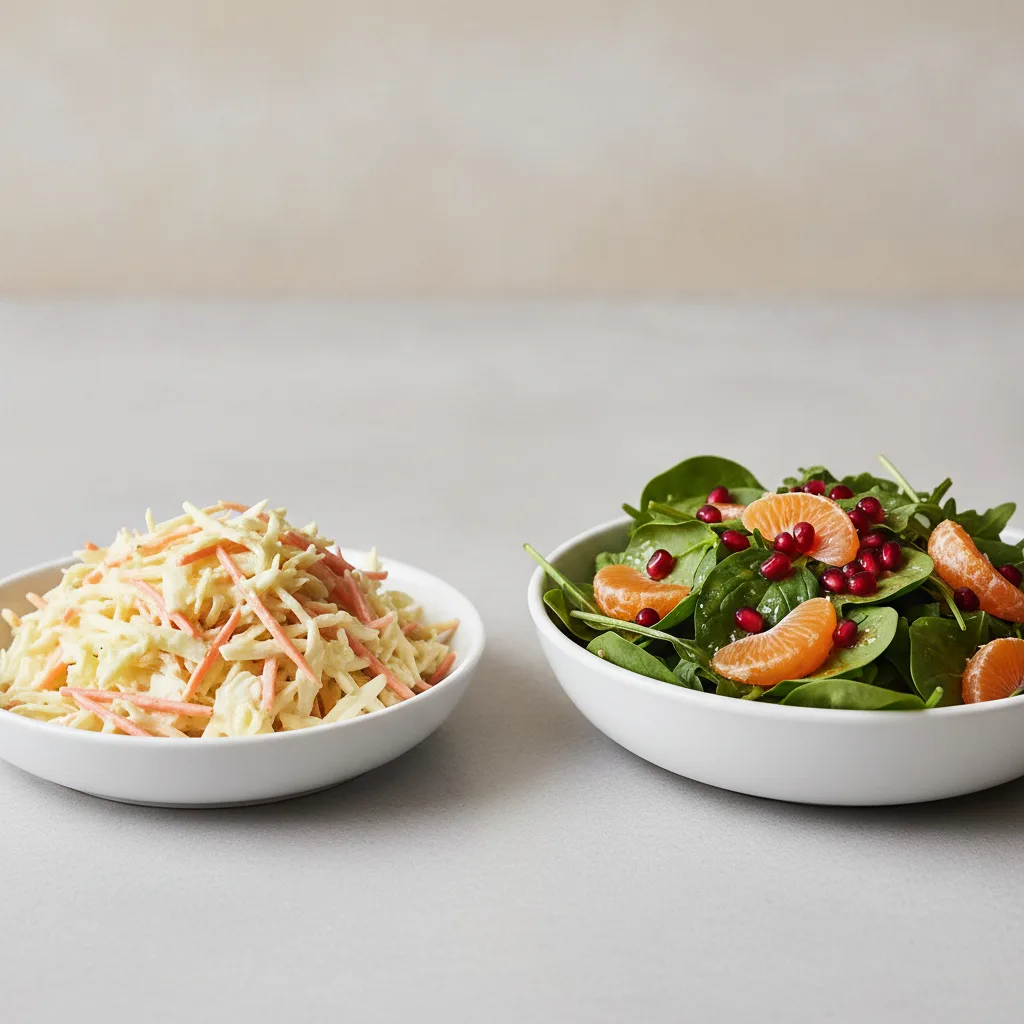 2 Sides - Coleslaw / Citrus Pomegranate Salad 2 Sides - Coleslaw / Citrus Pomegranate Salad
