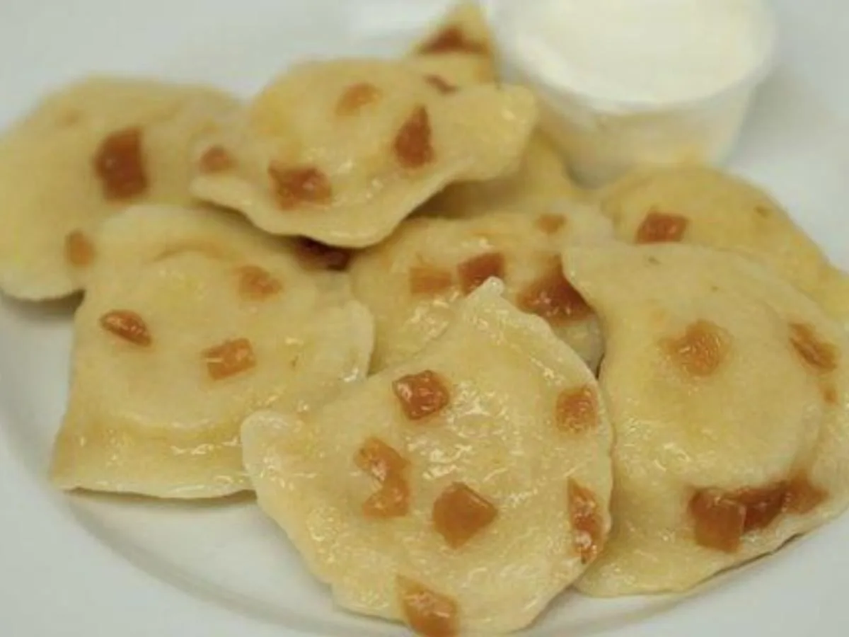 Potato and Onion pierogies