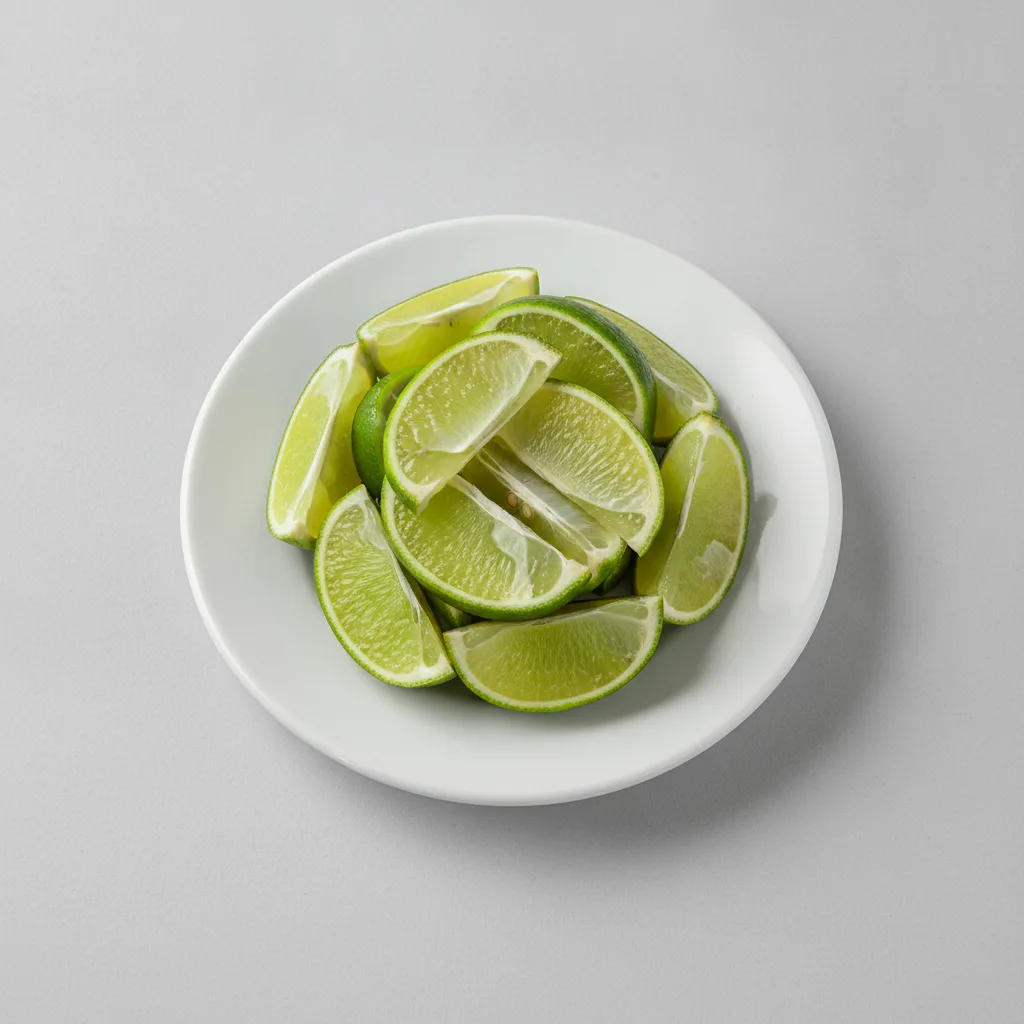 Fresh Lime Wedges Fresh Lime Wedges