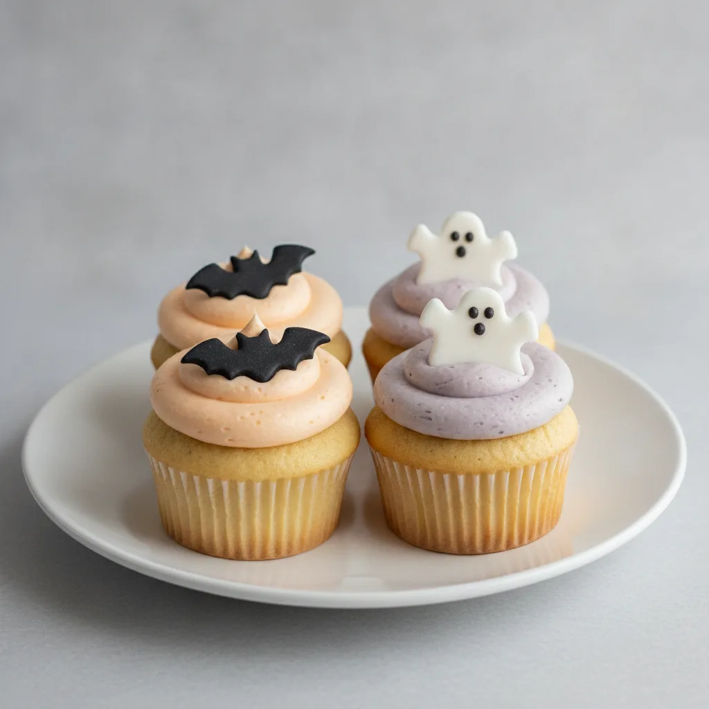 Gluten Free Vanilla Halloween Cupcakes Gluten Free Vanilla Halloween Cupcakes