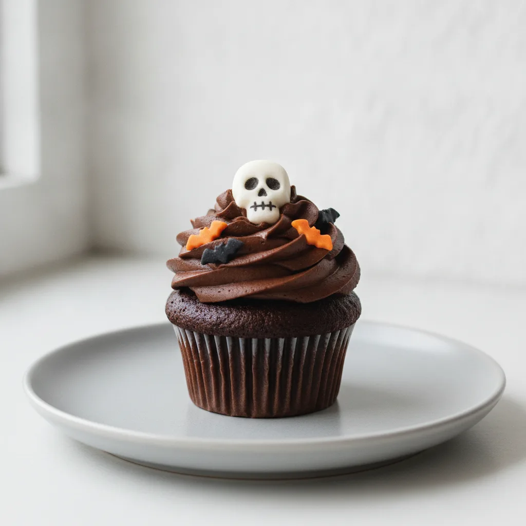 Vegan Chocolate Halloween Cupcakes Vegan Chocolate Halloween Cupcakes