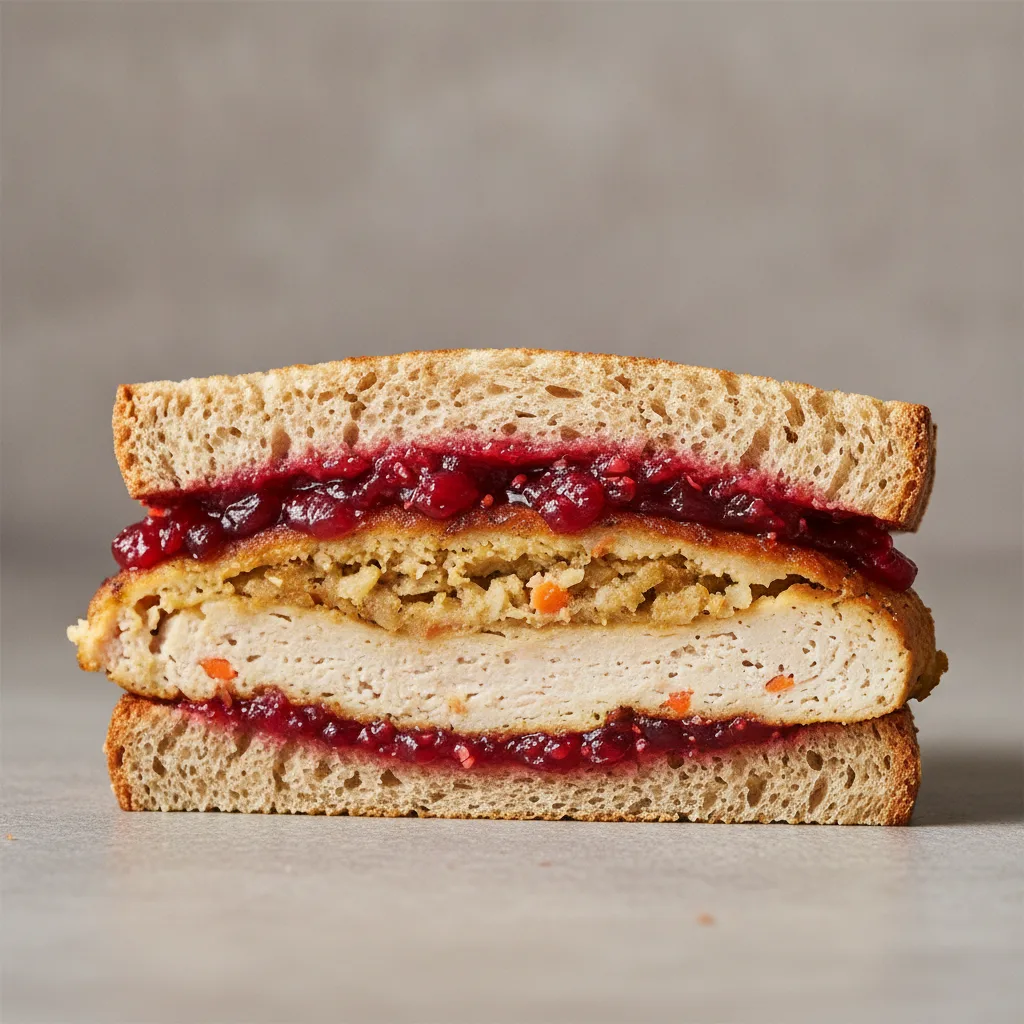 Vegan thanksgiving Sandwich Vegan thanksgiving Sandwich