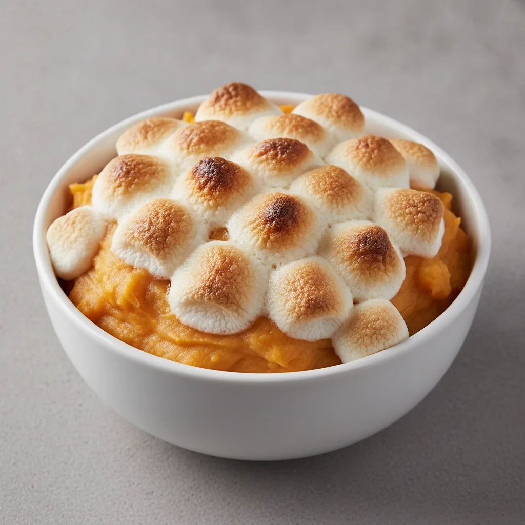 Mashed Yams with Marshmallow Topping Mashed Yams with Marshmallow Topping