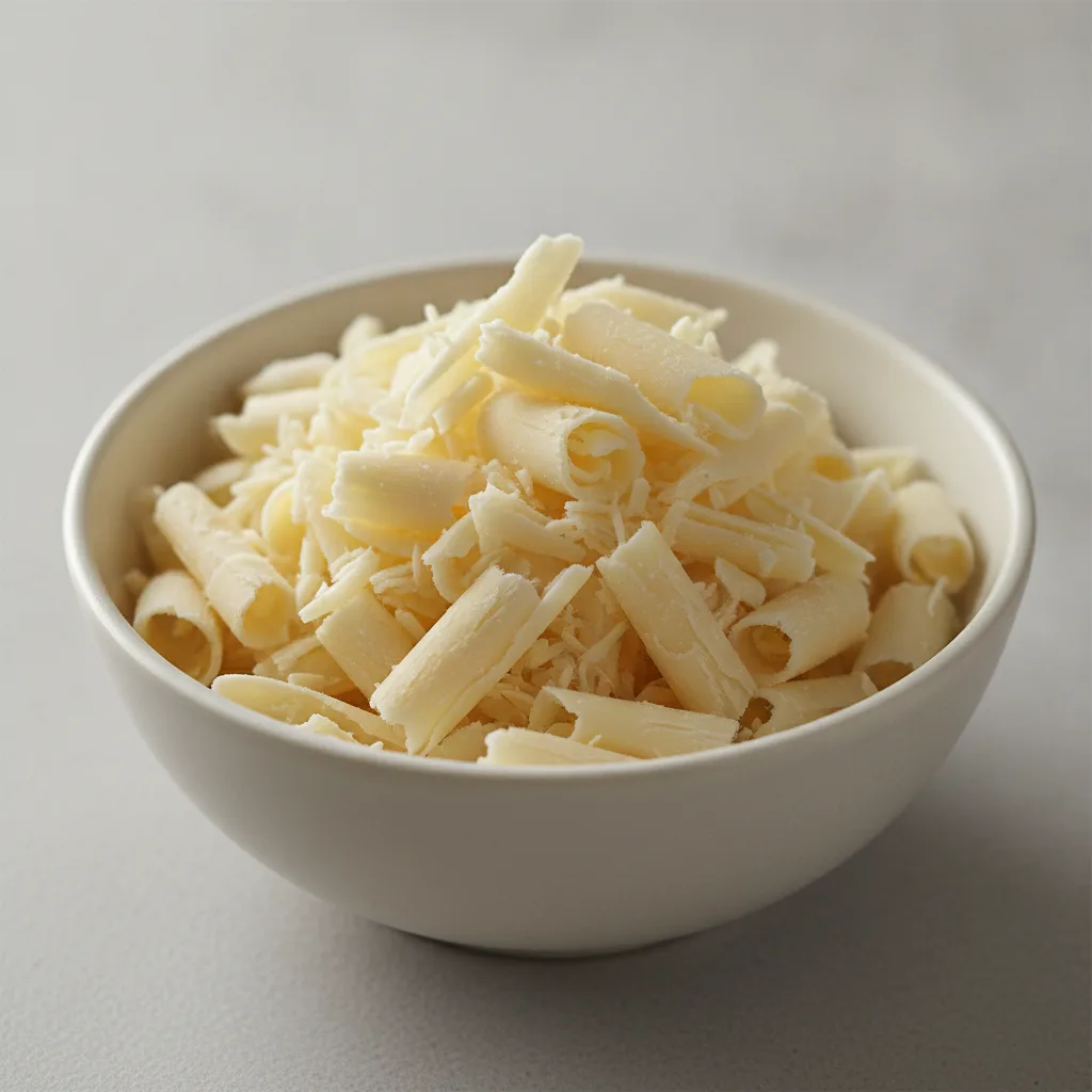 White Chocolate Shavings White Chocolate Shavings