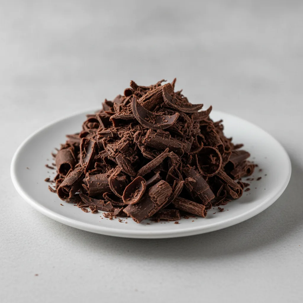 Dark Chocolate Shavings Dark Chocolate Shavings