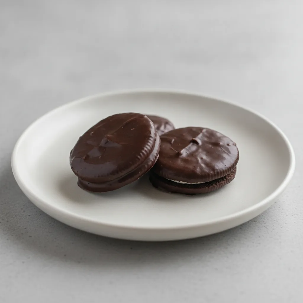 Vegan Chocolate Covered “Oreos” Vegan Chocolate Covered “Oreos”