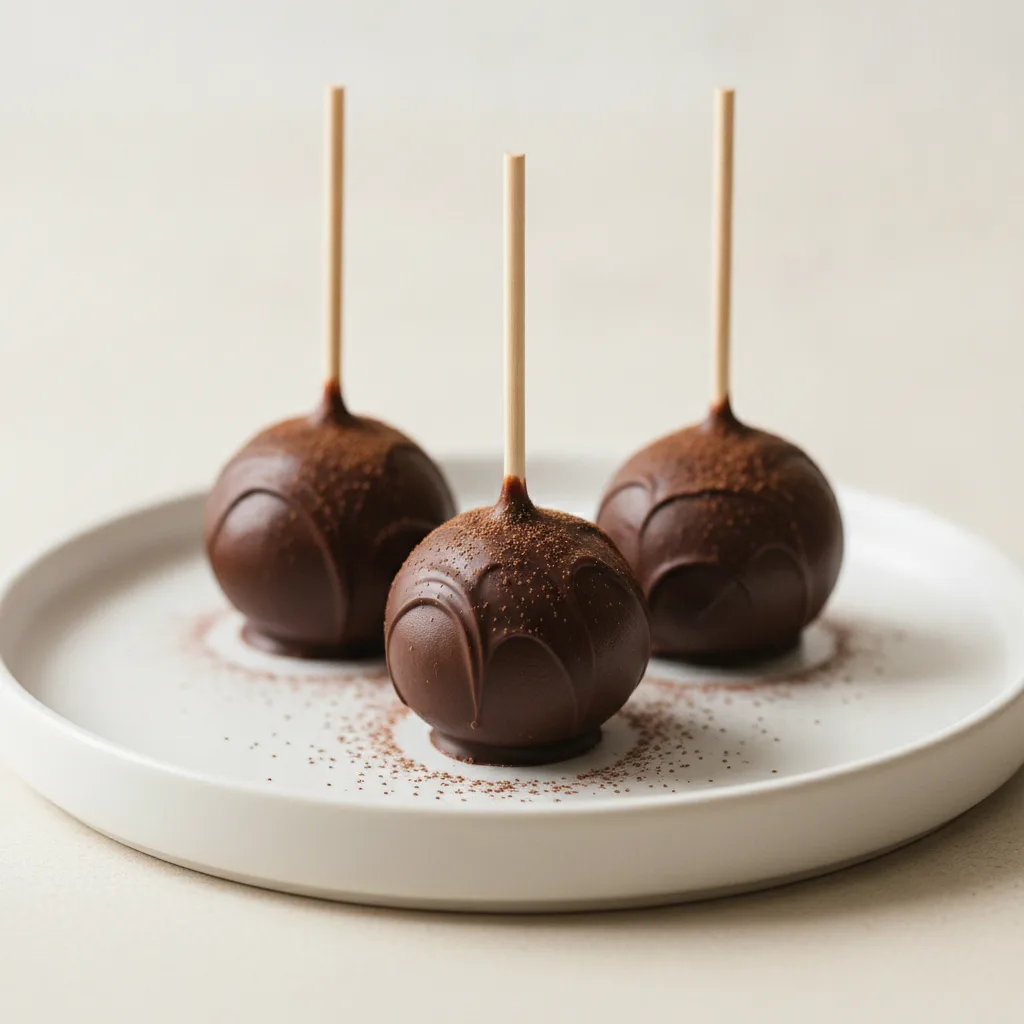 Vegan Chocolate Cake Pops Vegan Chocolate Cake Pops