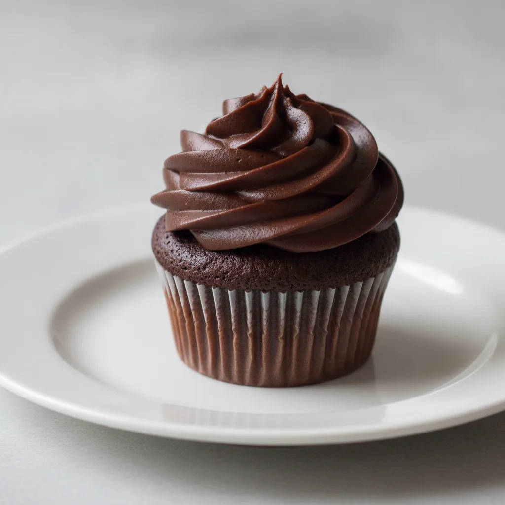 Vegan and Gluten Free Chocolate Valentine Cupcake Vegan and Gluten Free Chocolate Valentine Cupcake