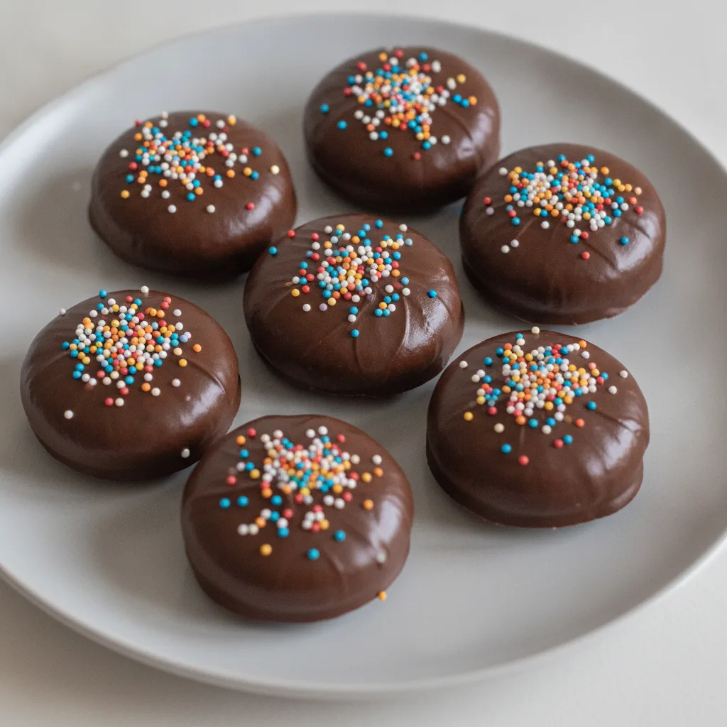 Chocolate Covered “Oreos” Chocolate Covered “Oreos”