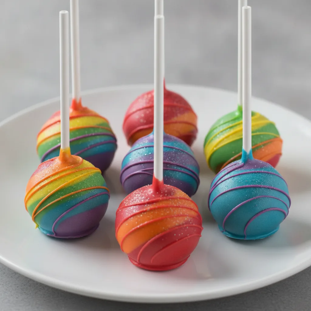 Gluten Free PRIDE Cake Pops Gluten Free PRIDE Cake Pops