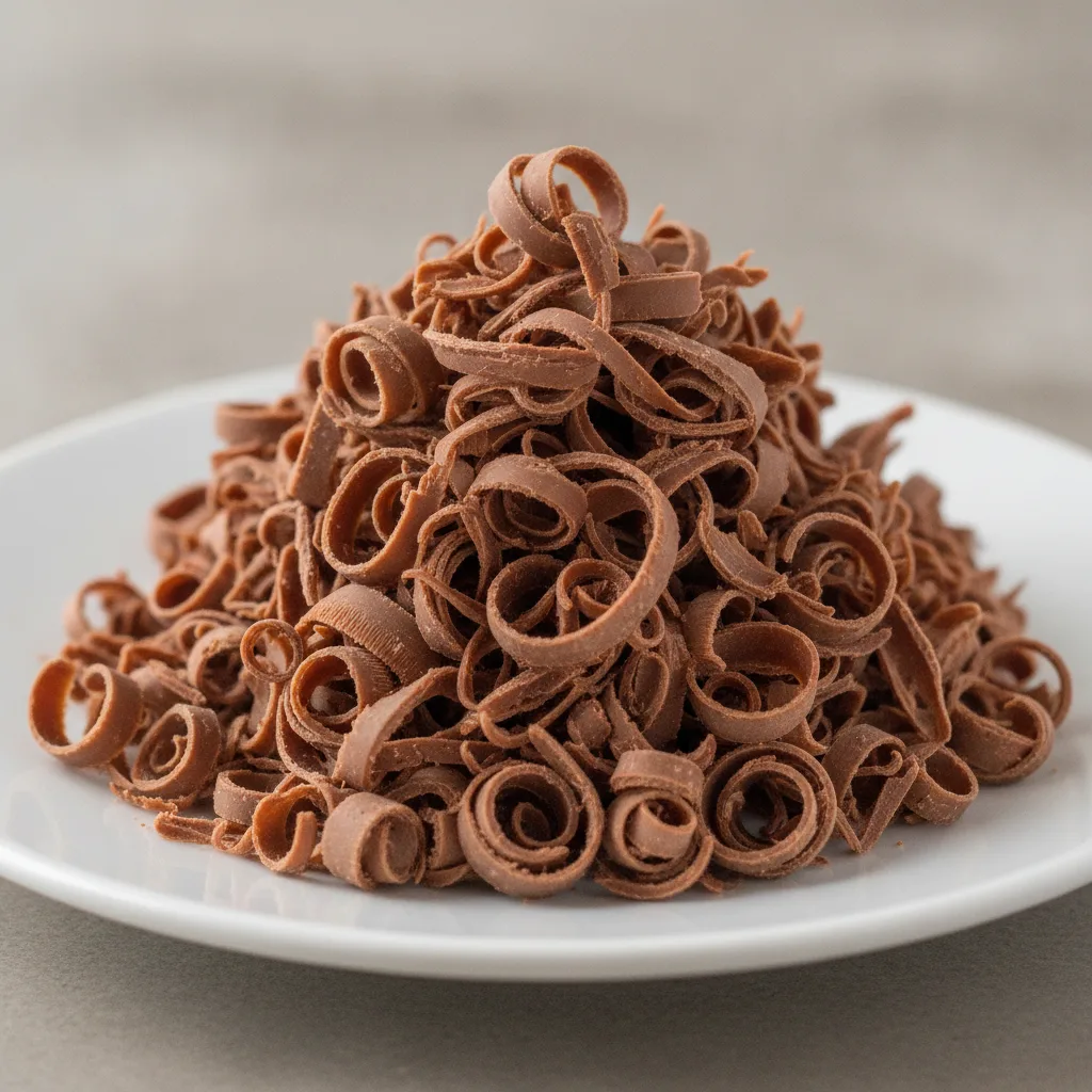 Milk Chocolate Shavings Milk Chocolate Shavings
