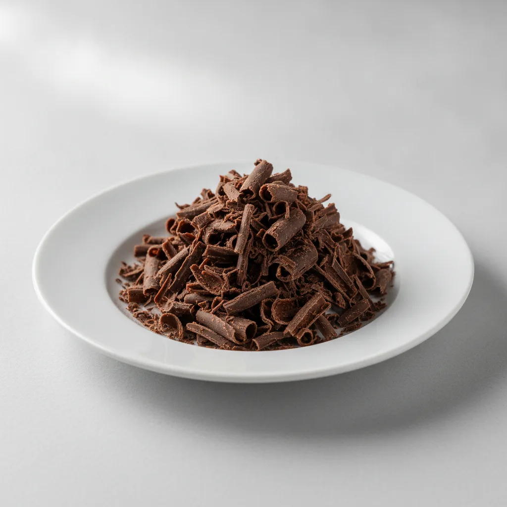 Dark Chocolate Shavings Dark Chocolate Shavings