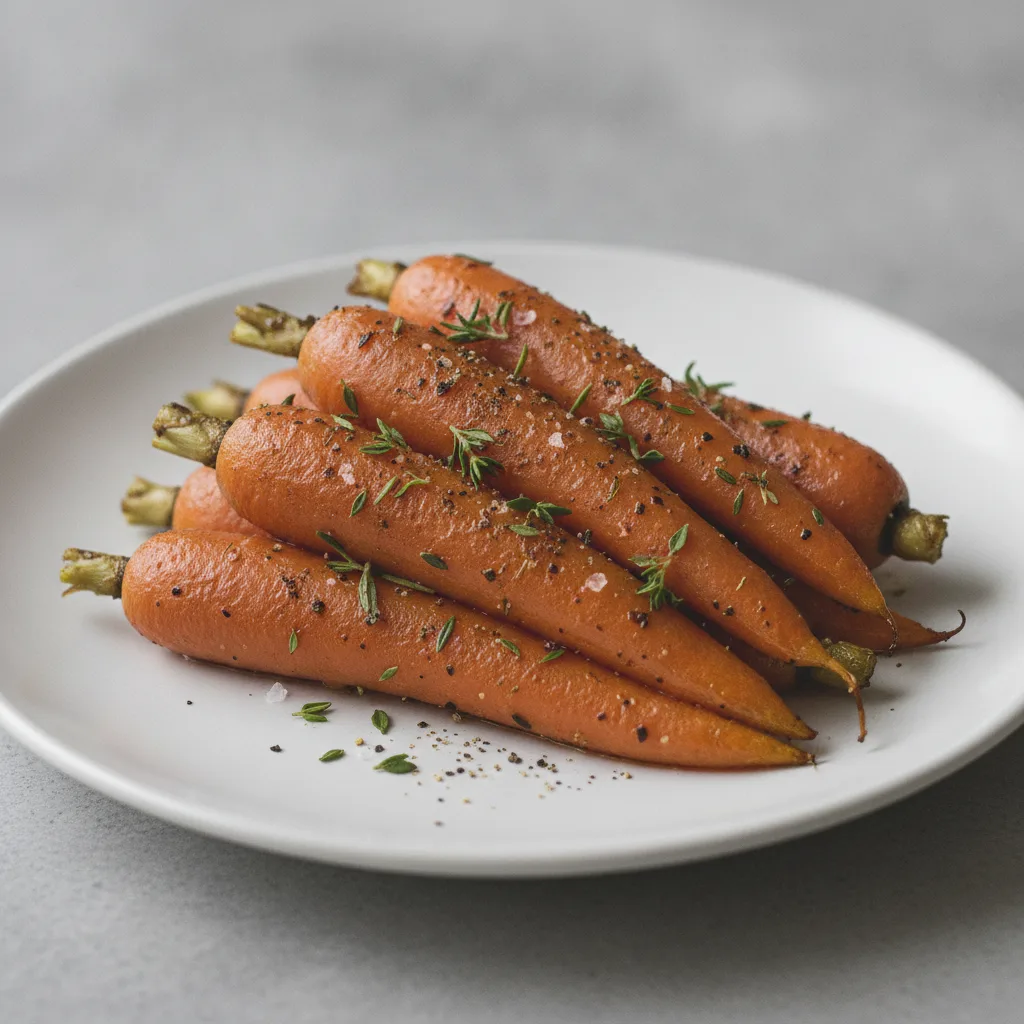 Vegan Herb Roasted Carrots Vegan Herb Roasted Carrots