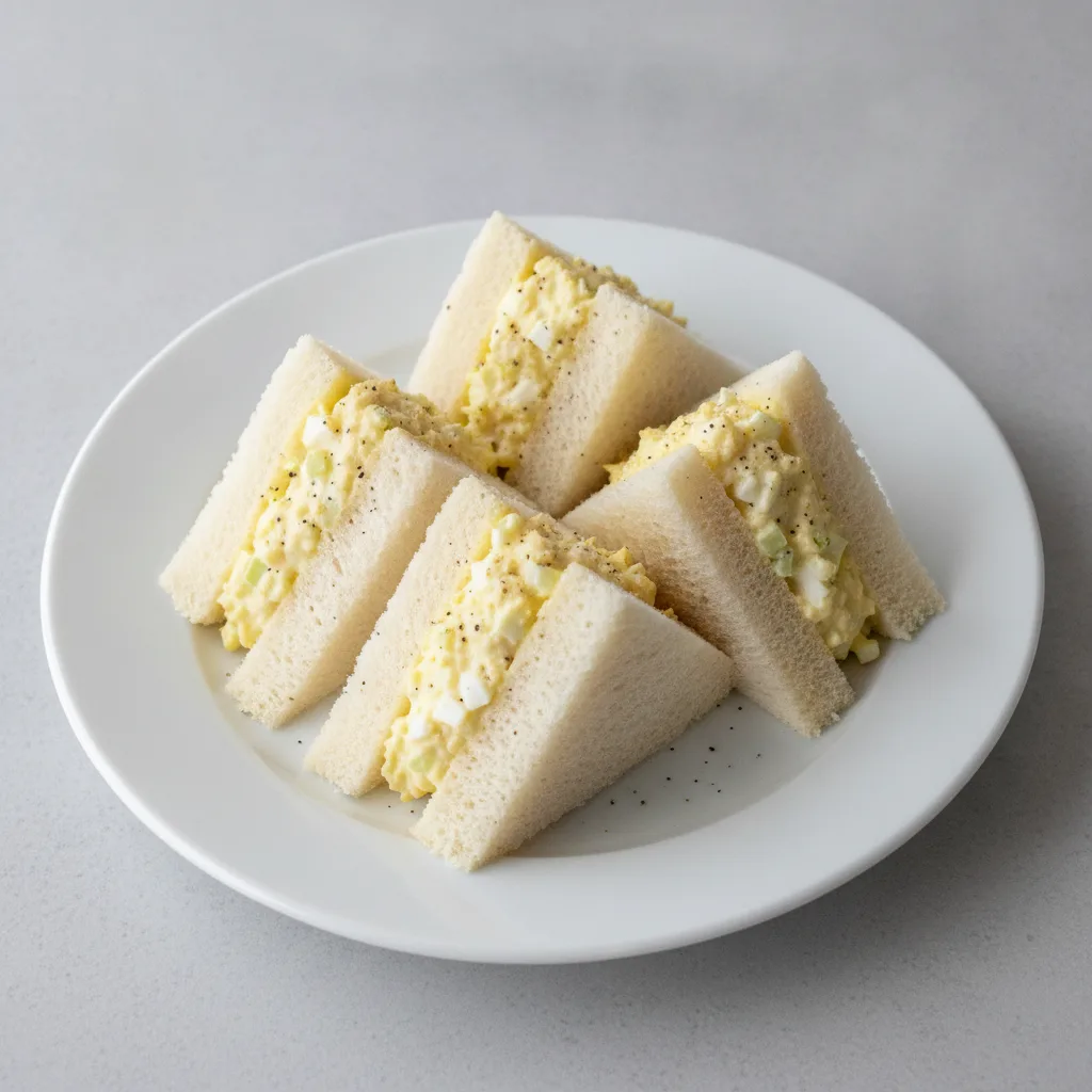 Egg Salad Tea Sandwich Egg Salad Tea Sandwich
