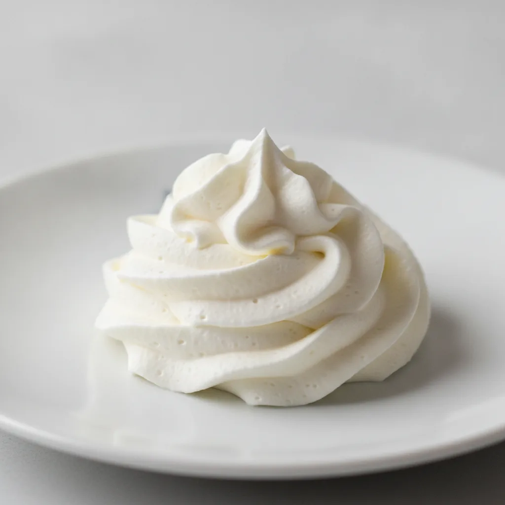 Vanilla Whipped Cream Vanilla Whipped Cream