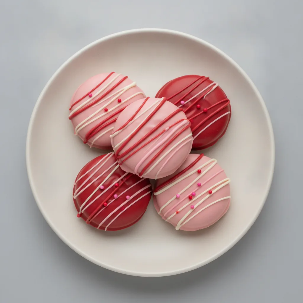 Valentine’s Chocolate Covered Oreos Valentine’s Chocolate Covered Oreos