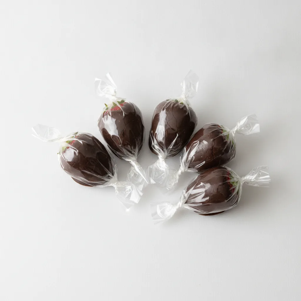 Individual Chocolate Covered Strawberries Individual Chocolate Covered Strawberries