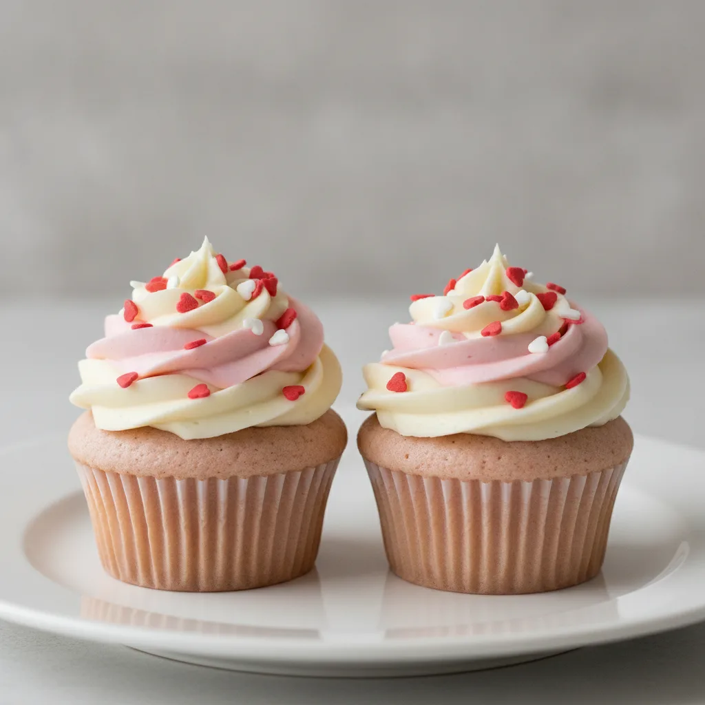 Vegan Valentine's Cupcakes Vegan Valentine's Cupcakes