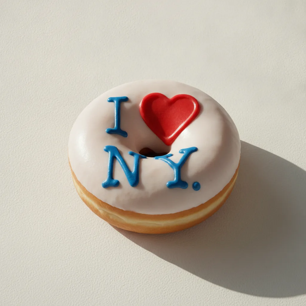 I Love NY doughnuts I Love NY doughnuts