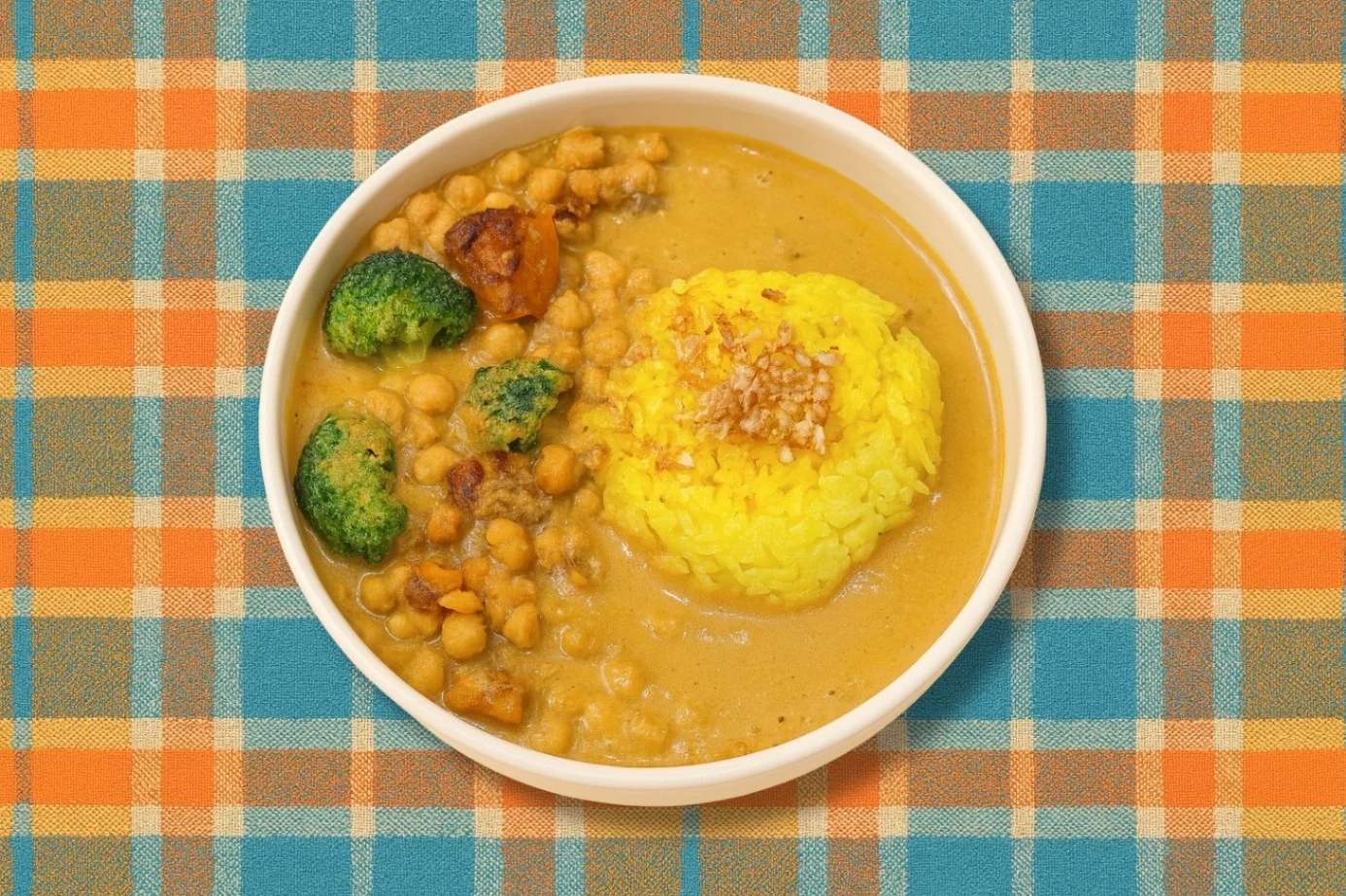 Butternut Squash Curry Bowl - Turmeric Rice