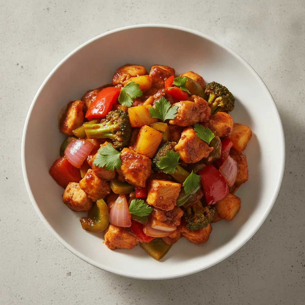Spicy Garlic Stir-Fry Spicy Garlic Stir-Fry