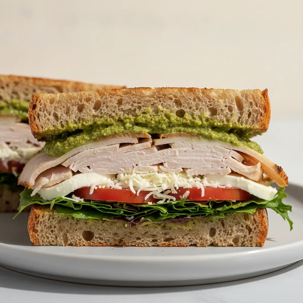 Roasted Turkey Sandwich Roasted Turkey Sandwich
