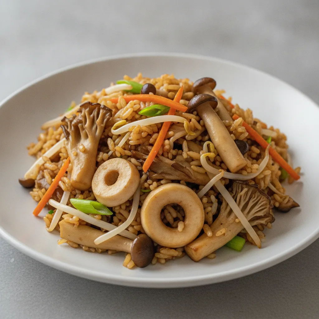 Mushrooms Fried Rice Mushrooms Fried Rice