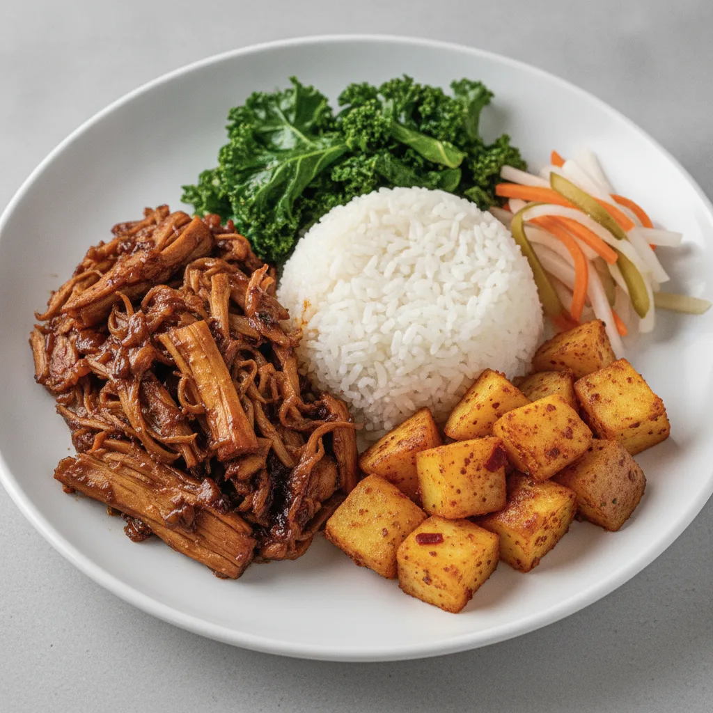 Jackfruit Bulgogi Plate Jackfruit Bulgogi Plate