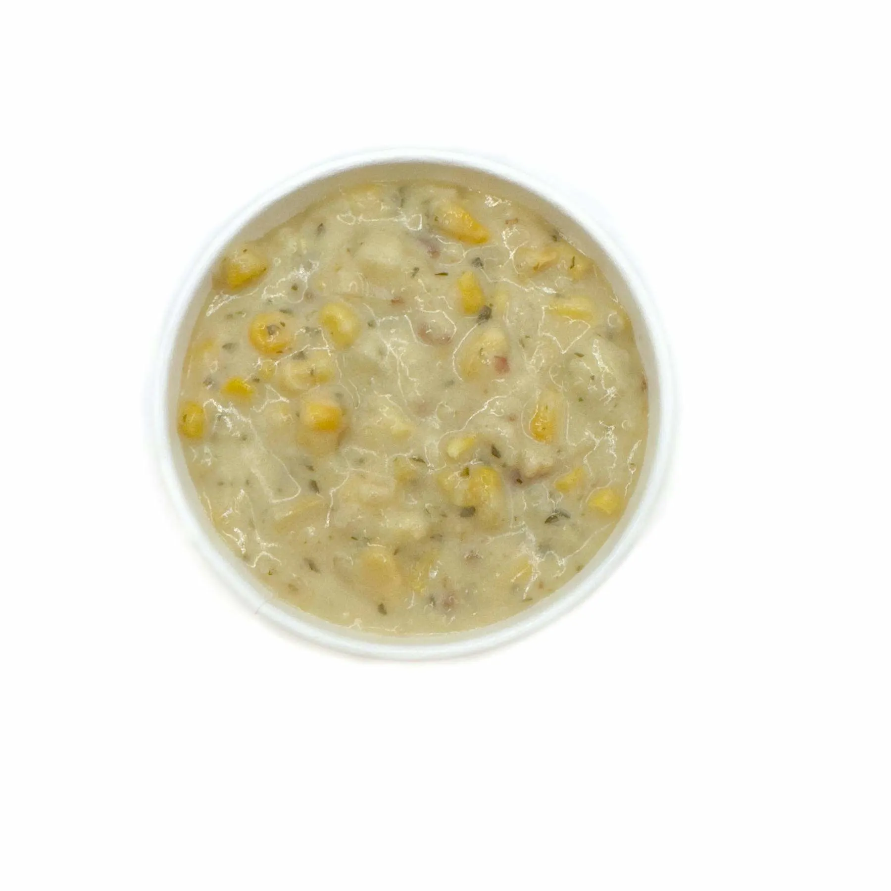 Corn Chowder with Smoky Bacon - Gluten-Free Bread