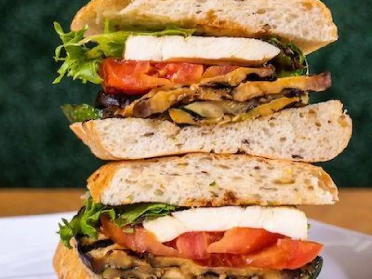 The Veggie Stacker Sandwich