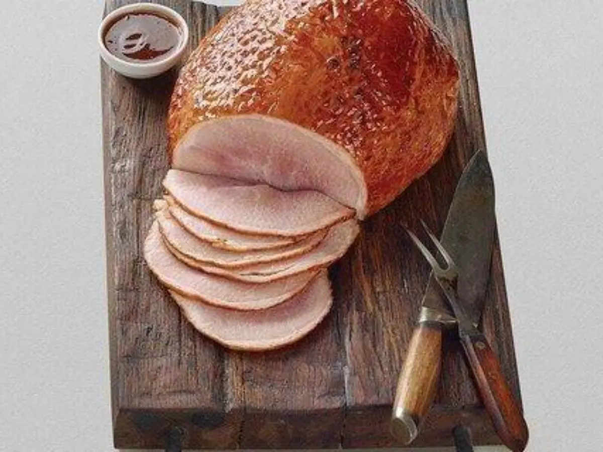 Carved Ham