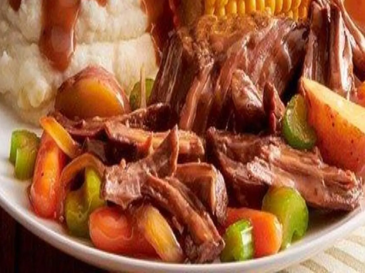 Pot Roast with Mashed Potato
