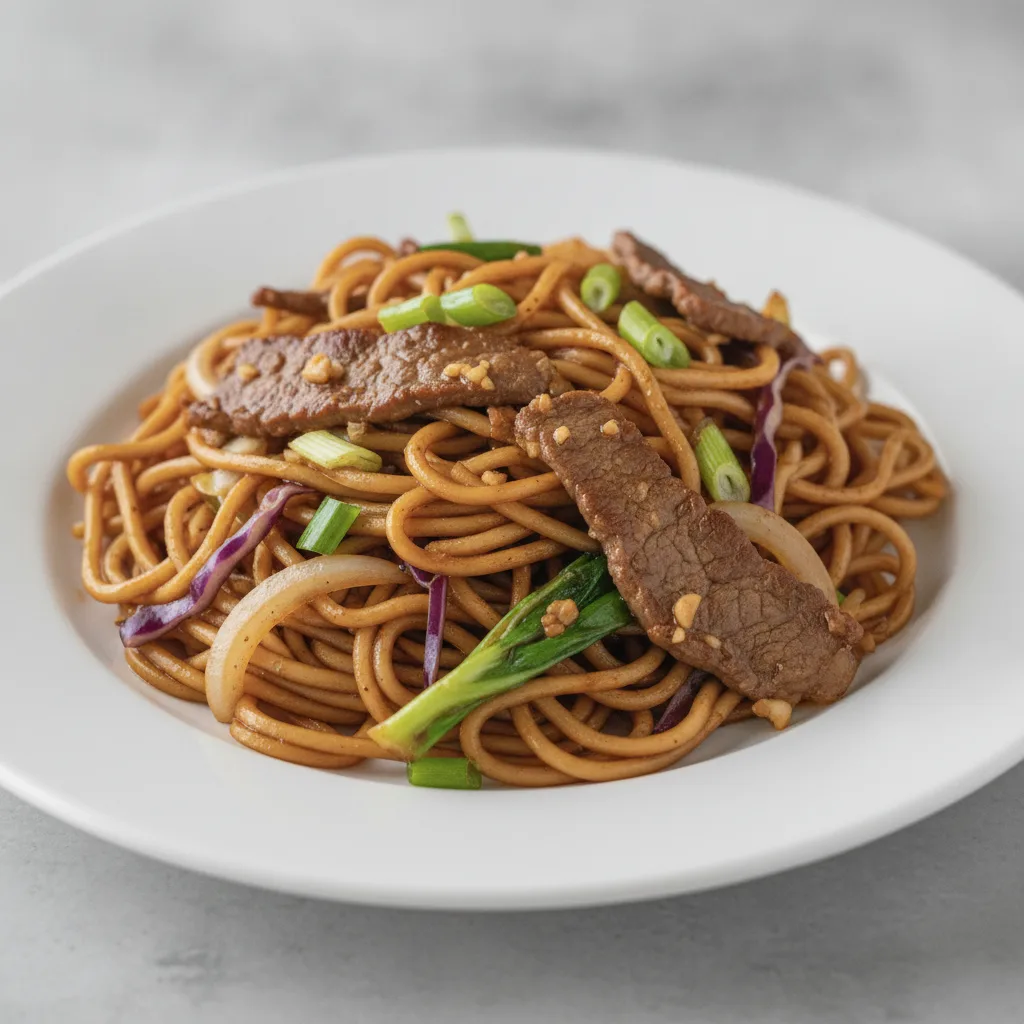 Beef Chowmein Beef Chowmein