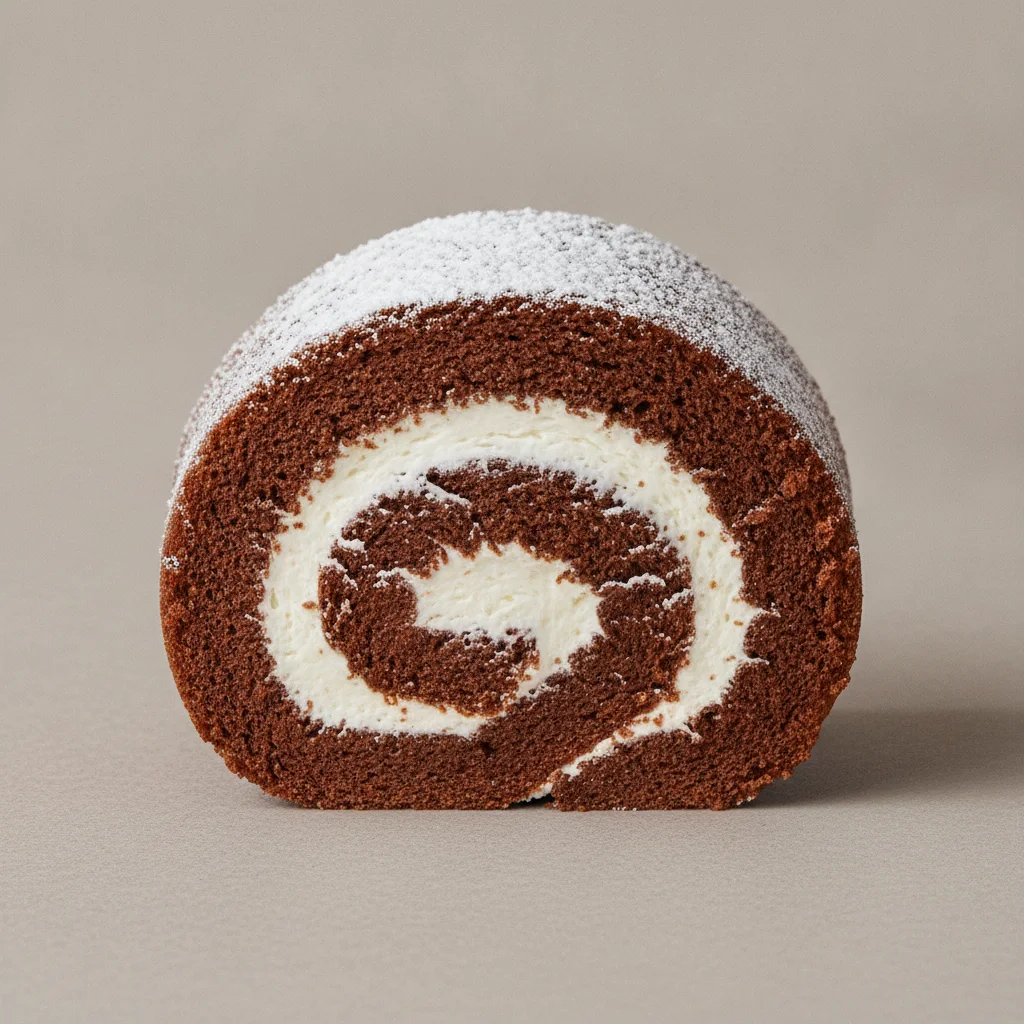 Mini Chocolate Cake Roll Mini Chocolate Cake Roll