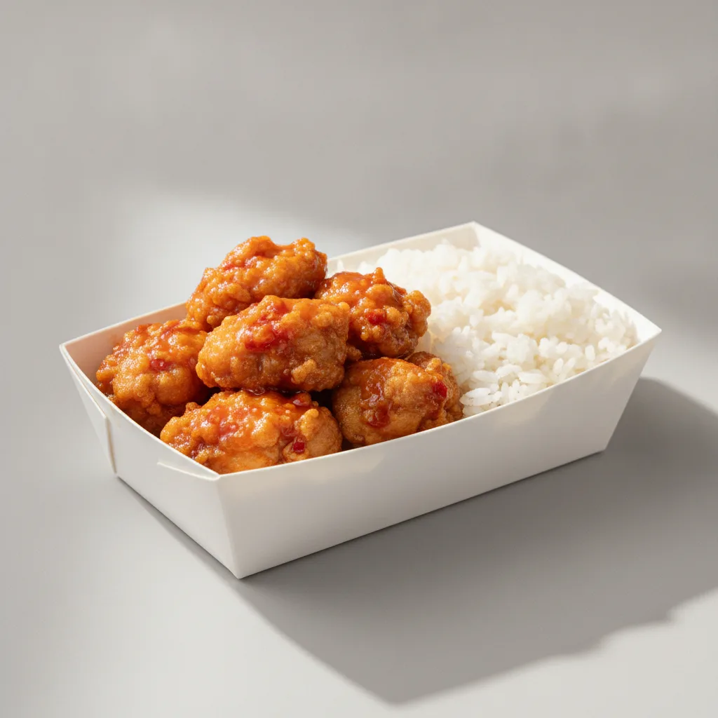 Orange Chicken with Rice Boxed Lunch Orange Chicken with Rice Boxed Lunch