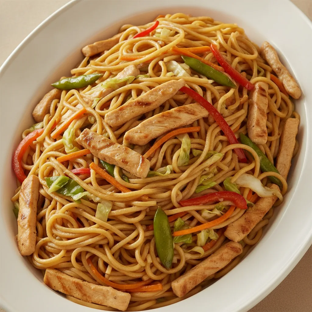 Lo Mein Party Tray - Chicken Lo Mein Party Tray - Chicken