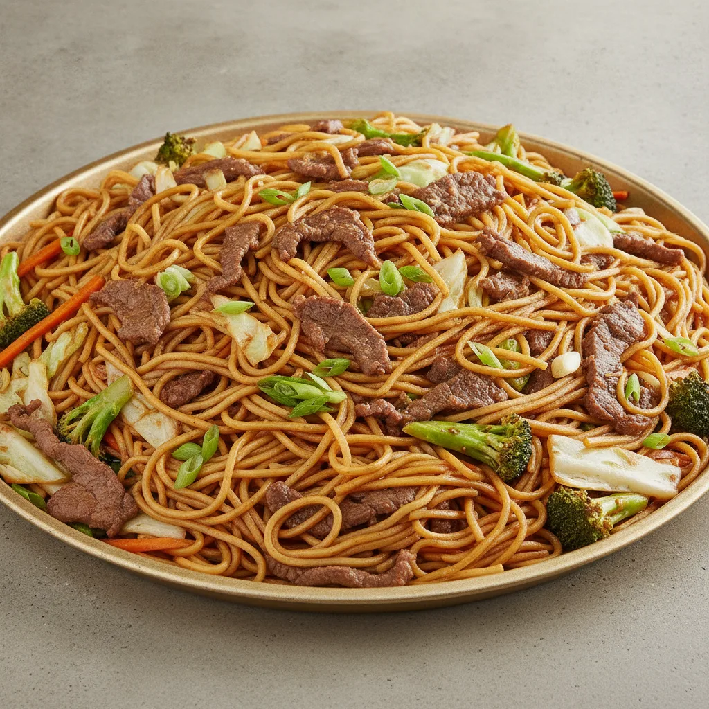 Lo Mein Party Tray - Beef Lo Mein Party Tray - Beef