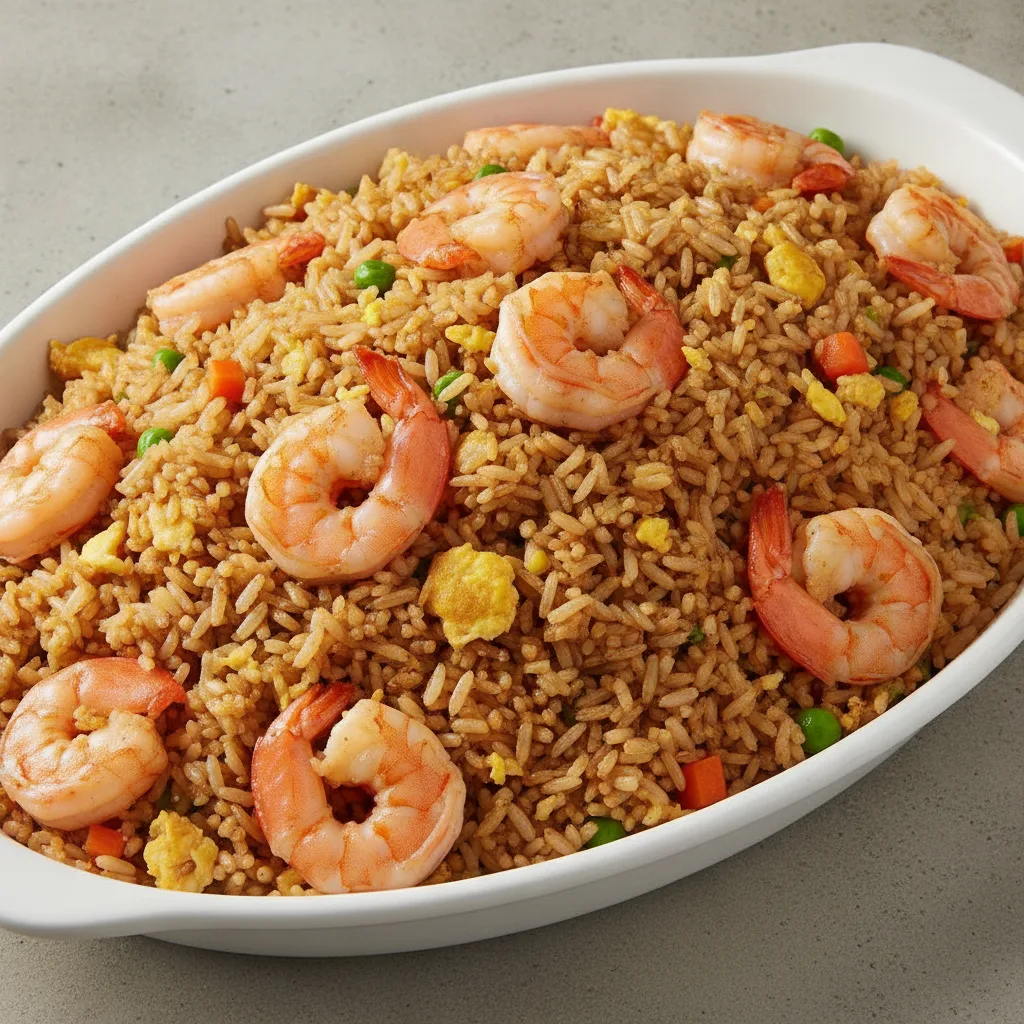 Fried Rice Party Tray - Shrimp Fried Rice Party Tray - Shrimp