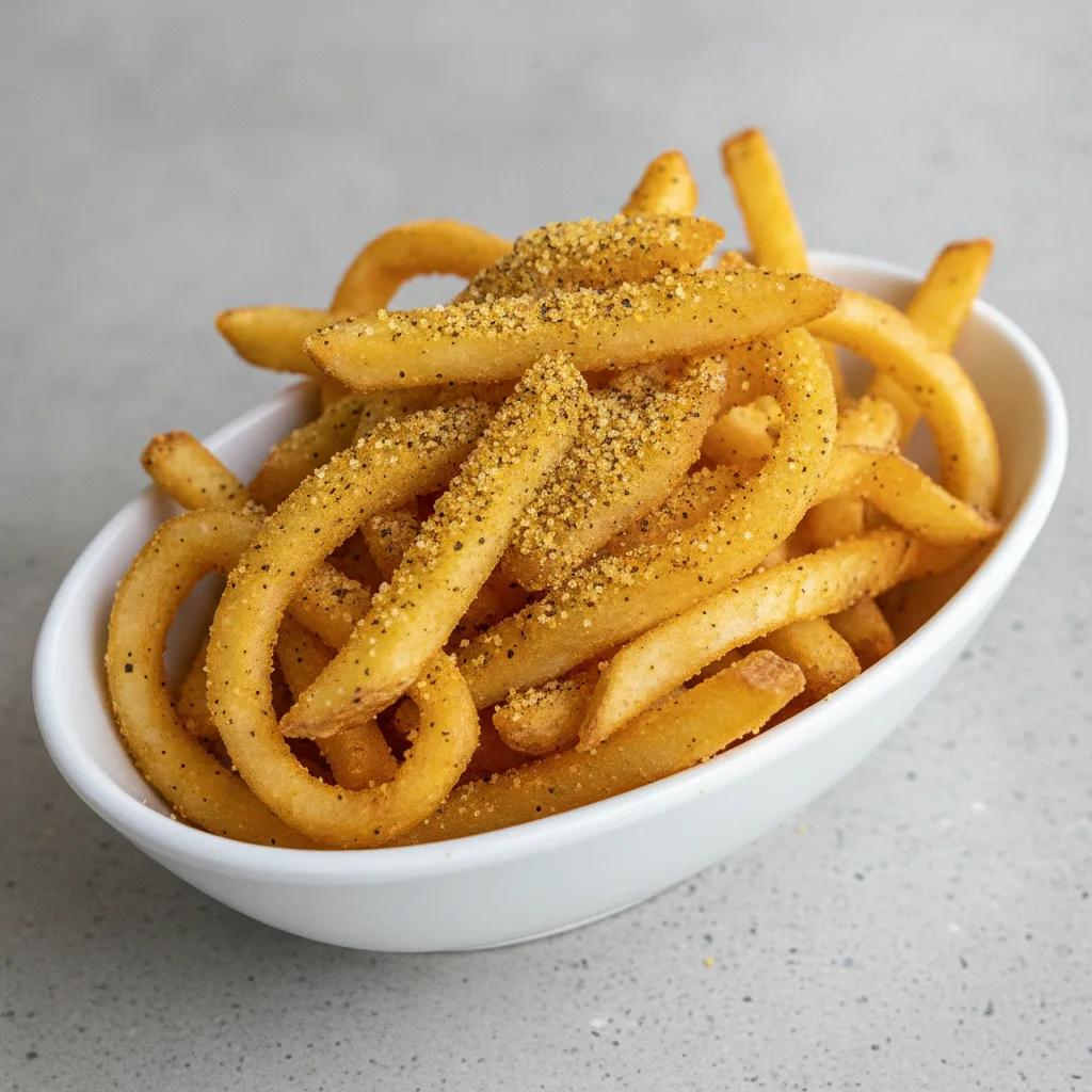 Seasoned Fries - Sweet and Sassy Lemon Pepper