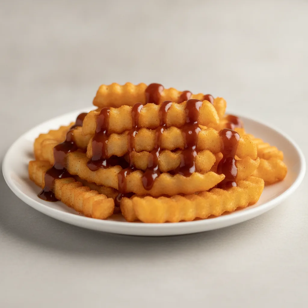 Seasoned Fries - BBQ Sauce