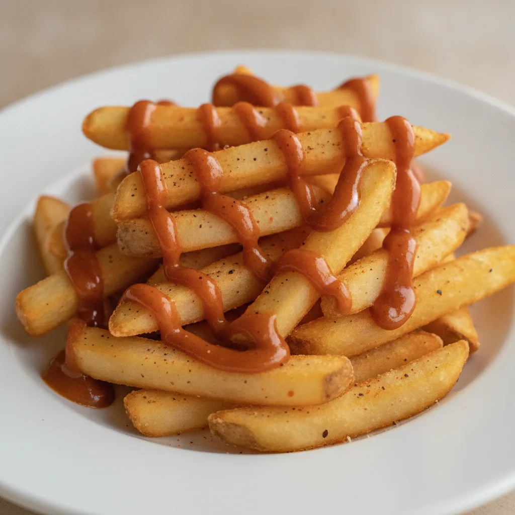 Seasoned Fries - BBQ Lemon Pepper Sauce
