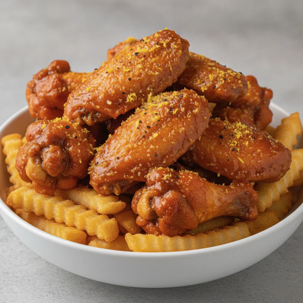 Buffalo Chicken Fries - Sweet and Sassy Lemon Pepper