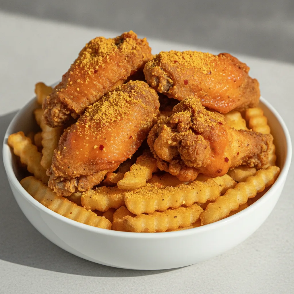 Buffalo Chicken Fries - Cajun Lemon Pepper
