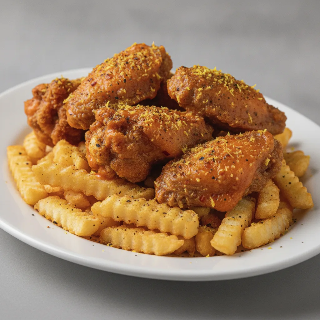 Buffalo Chicken Fries - Sassy Jerk Lemon Pepper