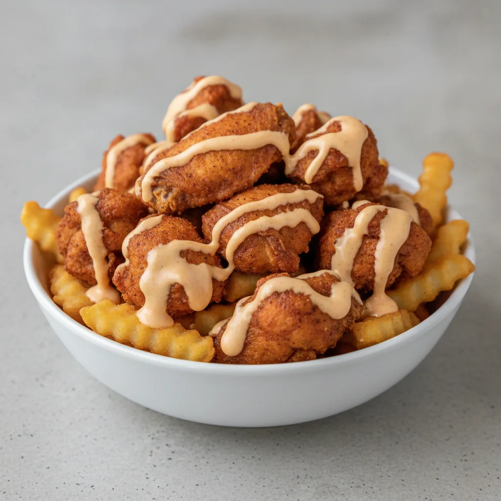 Chicken Cajun Ranch Fries - Mild Sauce