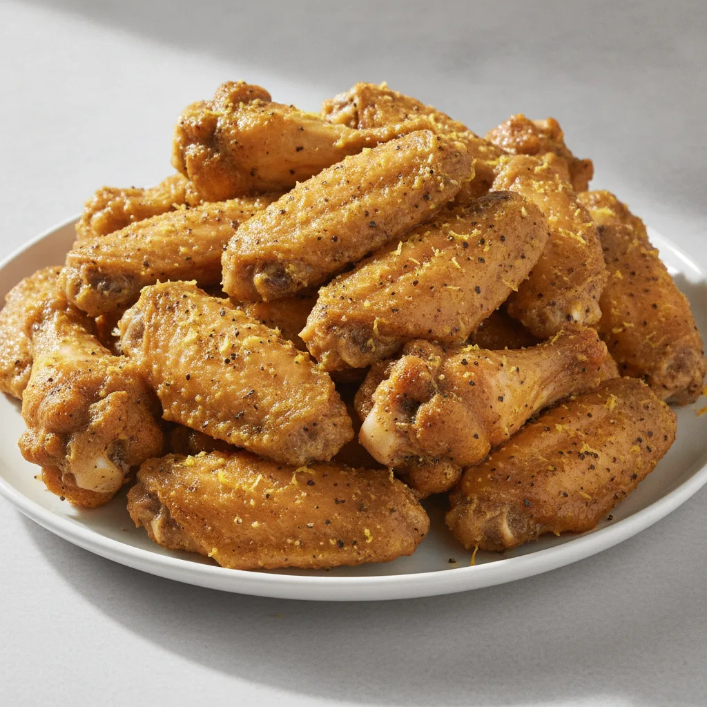 100 Traditional Wingz - Hot Lemon Pepper