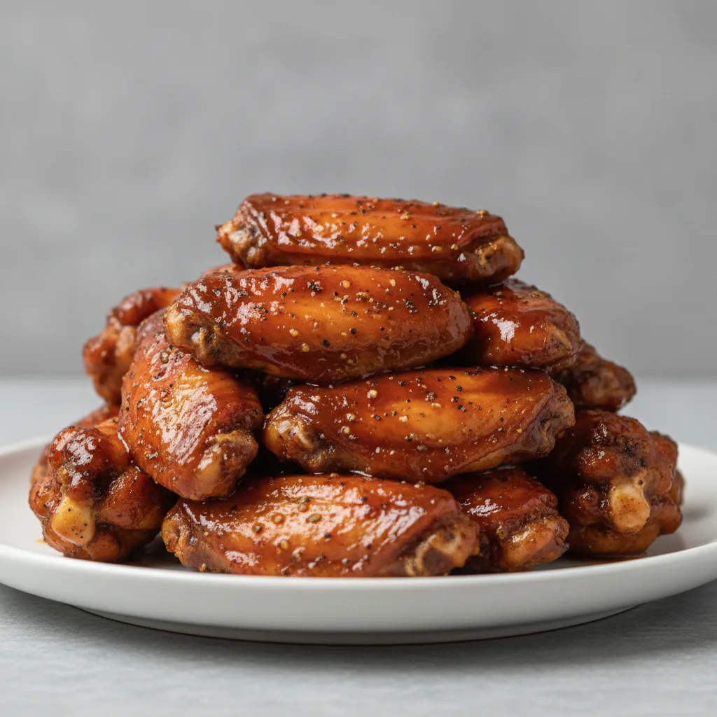 100 Traditional Wingz - BBQ Lemon Pepper Sauce
