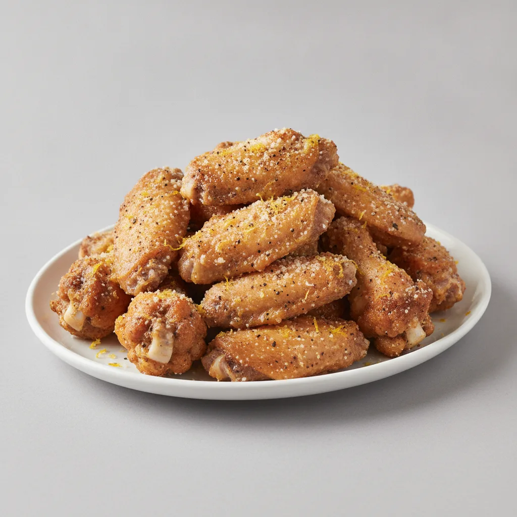 100 Traditional Wingz - Garlic Parmesan Lemon Pepper