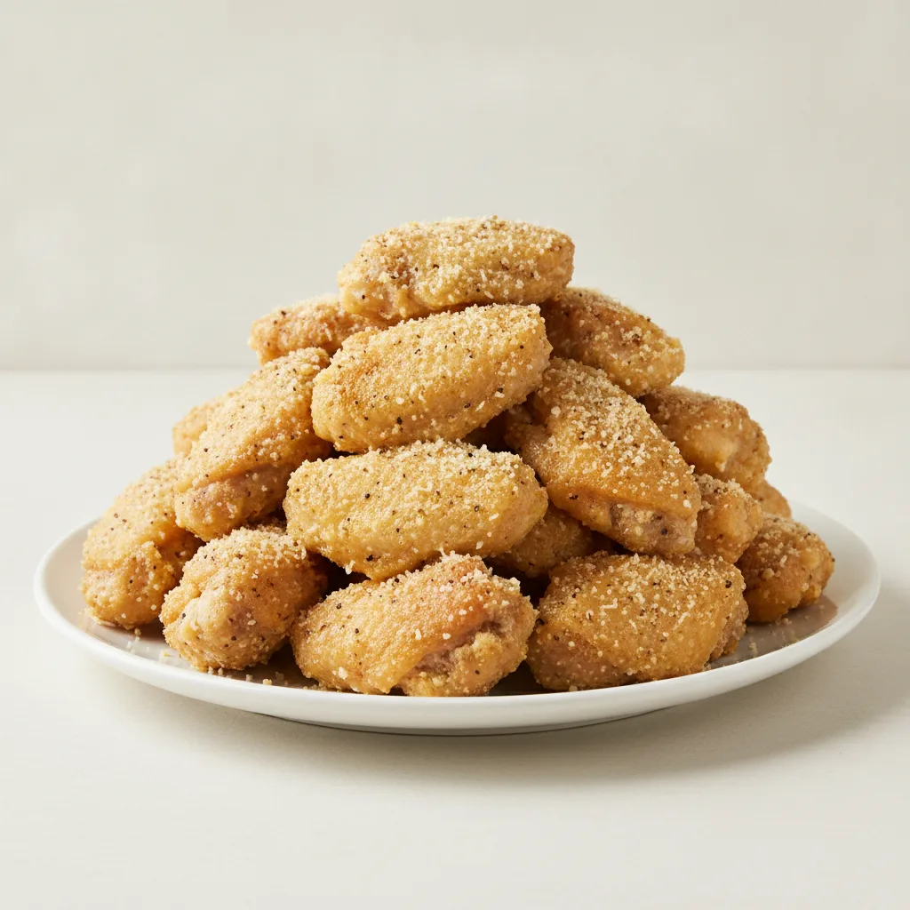 100 Boneless Wingz - Garlic Parmesan Lemon Pepper