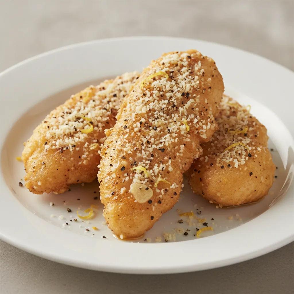 Tender Plate - Garlic Parmesan Lemon Pepper